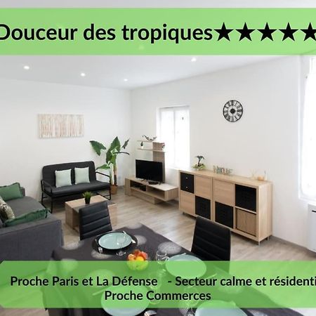 Ferienwohnung *Douceur Des Tropiques*Parisis Argenteuil Exterior foto